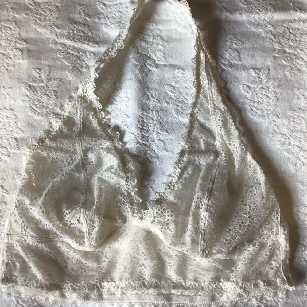 Gap lace halter bra